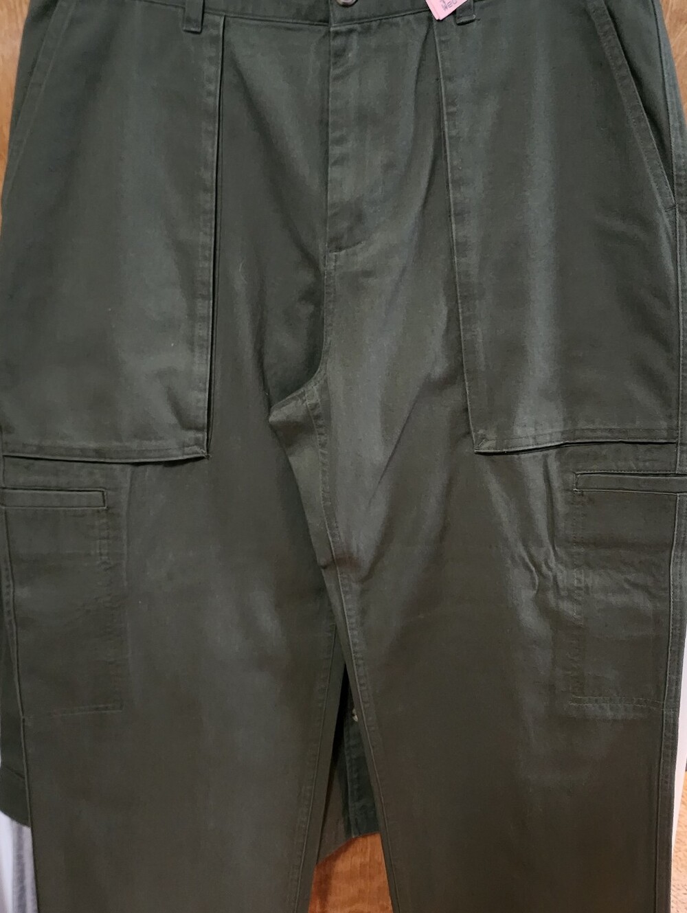 Men's Olive Cargo Utility Pants